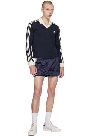 Sporty & Rich Navy adidas Originals Edition Soccer Polo - Legend