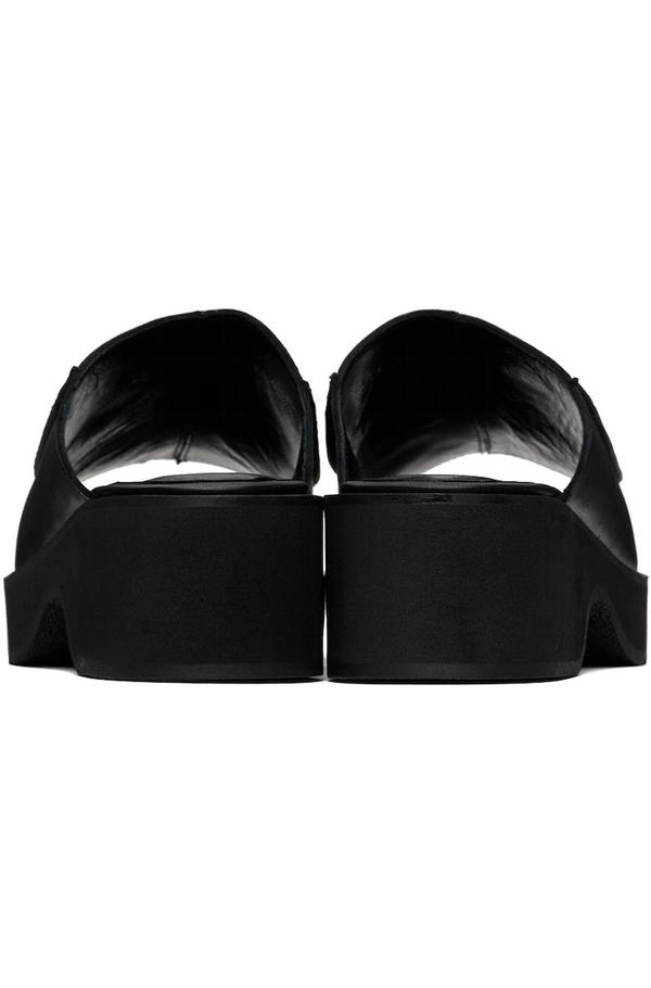 ECKHAUS LATTA Frame Mules - Black | Garmentory