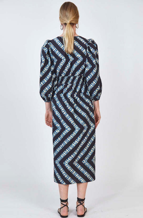 Hunter Bell Clementine Midi Dress - Tie Dye | Garmentory