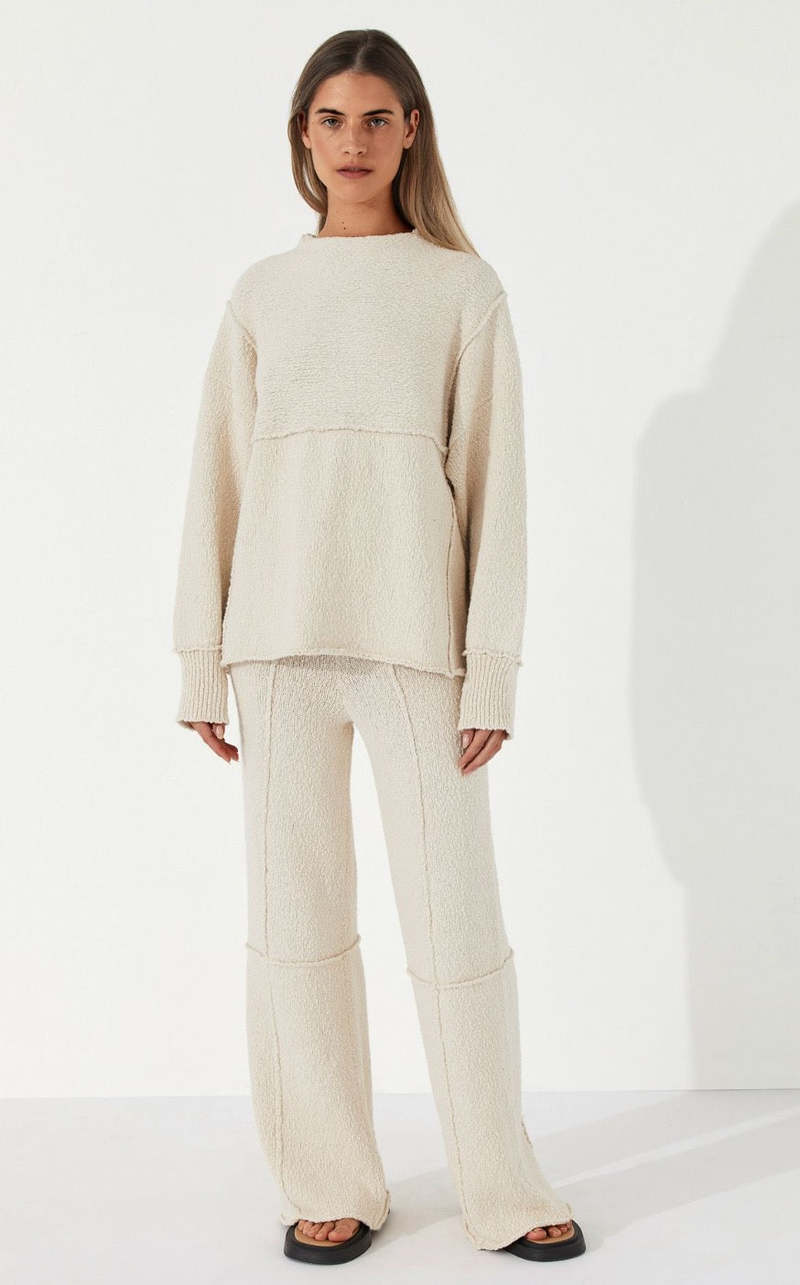 アンジェム　&g'aime Bicolor long knit tunic &g'aime（アンジェム）の「【&g'aime】バイカラーロングニット