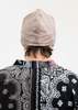 Children of the discordance BANDANA PRINTED HAT WITH MASK - BEIGE - Thumbnail 4
