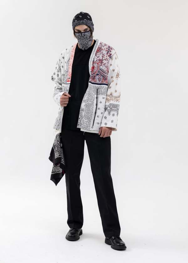 Children of the discordance PATCH WORK BANDANA CONCHO JACKET 