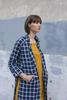 Lois Hazel Plaid Trench - Thumbnail 2