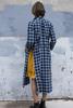 Lois Hazel Plaid Trench - Thumbnail 3