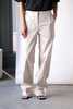 Tibi Chino Rodney Straight Leg Trouser - Stone - Thumbnail 1