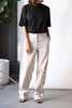 Tibi Chino Rodney Straight Leg Trouser - Stone - Thumbnail 2