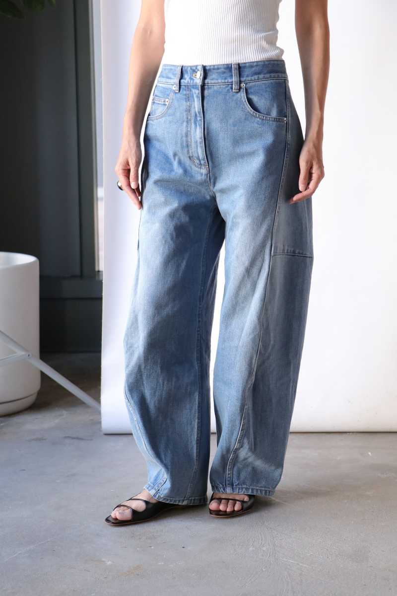 Tibi クラシック ウォッシュ デニム SID JEAN PETITE Tibi Petite Classic Wash Denim Sid Jeans | Shopbop