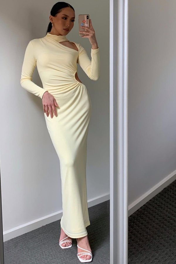 chinese dress ladies LILIANA MAXI DRESS