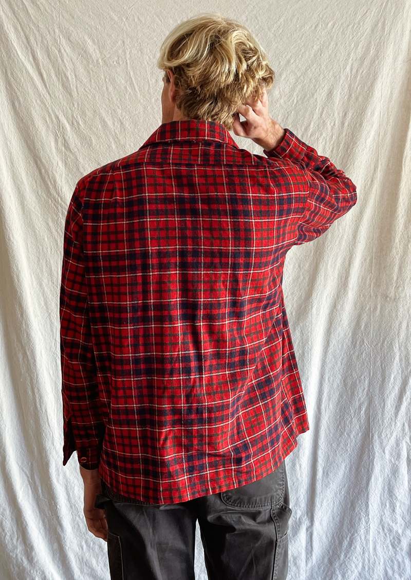 Pendleton Wool Shirt - Red Plaid | Garmentory