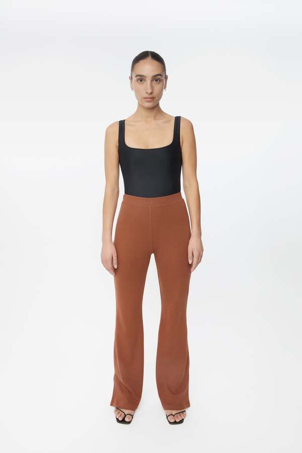 DL THE LABEL Wool Blend Knit Pants DL THE LABEL Wool Blend Knit Pants