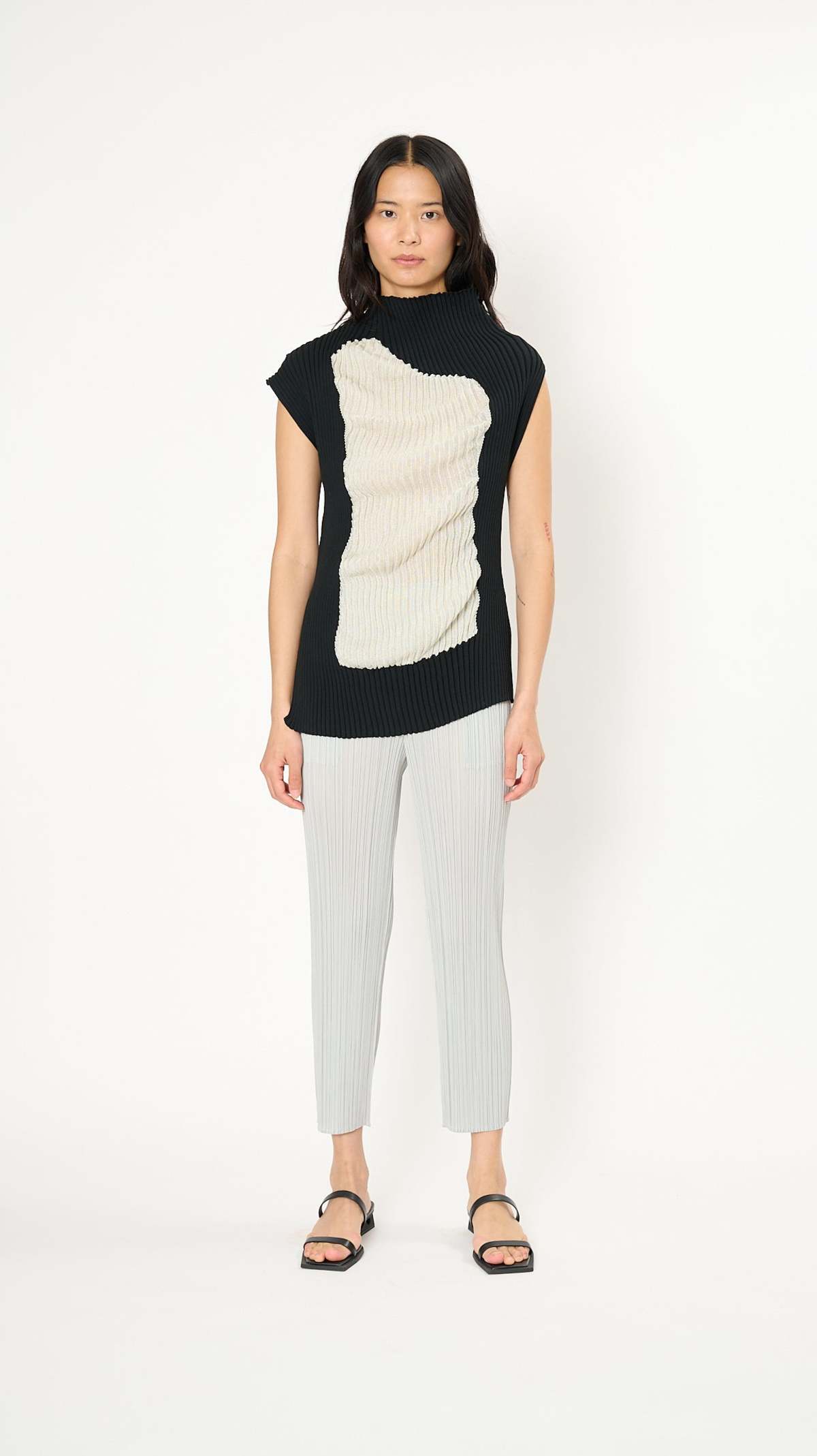 Issey Miyake Nude Top - Black | Garmentory