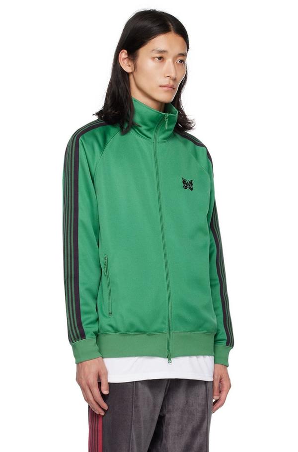 Needles Green Embroidered Track Jacket - Emerald | Garmentory
