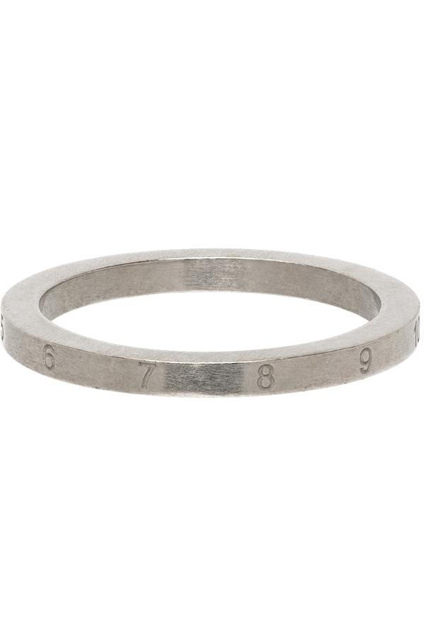 Maison Margiela Numerical Ring - Silver | Garmentory