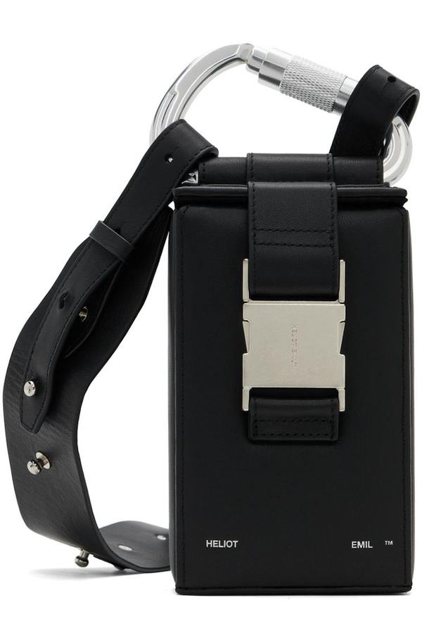 Heliot Emil Phone Sling Bag - Black | Garmentory