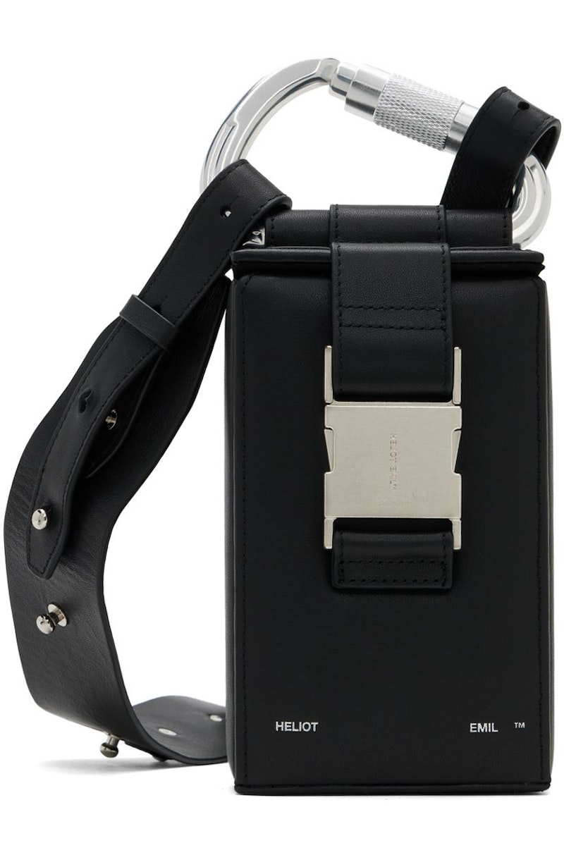 Heliot Emil Phone Sling Bag - Black | Garmentory
