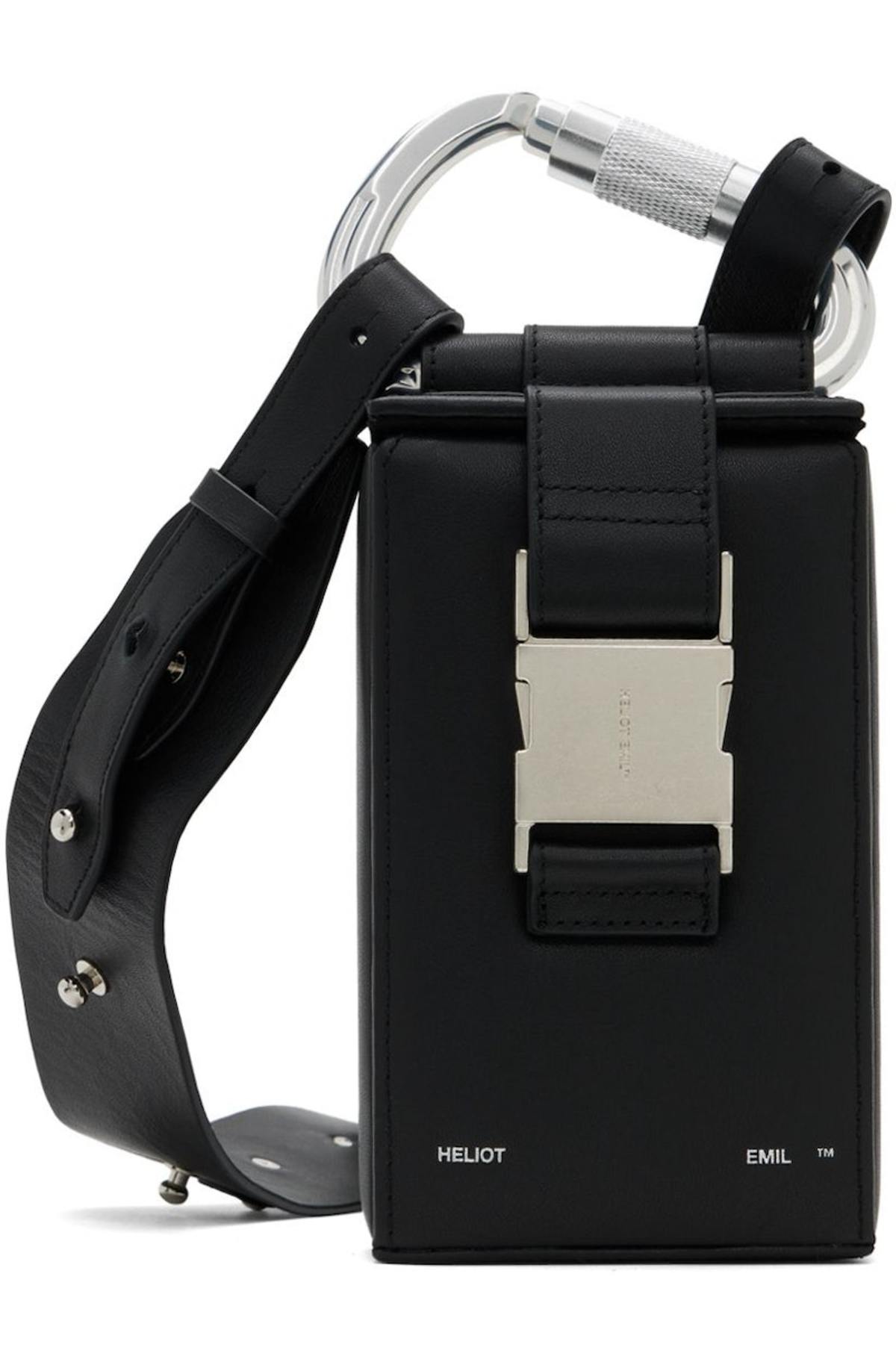 Heliot Emil Phone Sling Bag - Black | Garmentory