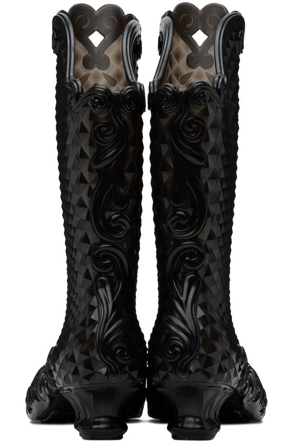 Y/Project Melissa Edition Court Boots - Black | Garmentory