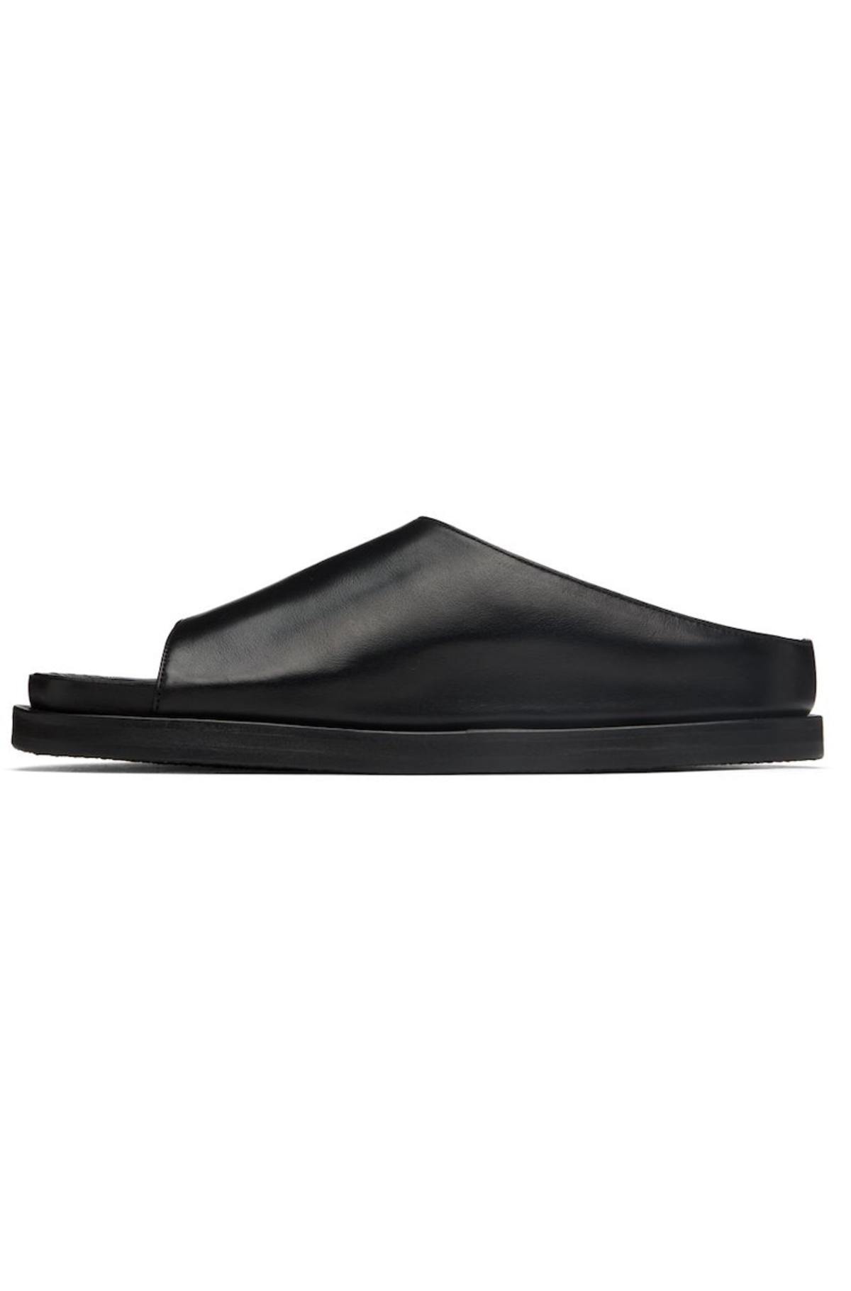 Studio Nicholson Spring Slides - Black | Garmentory display picture 2
