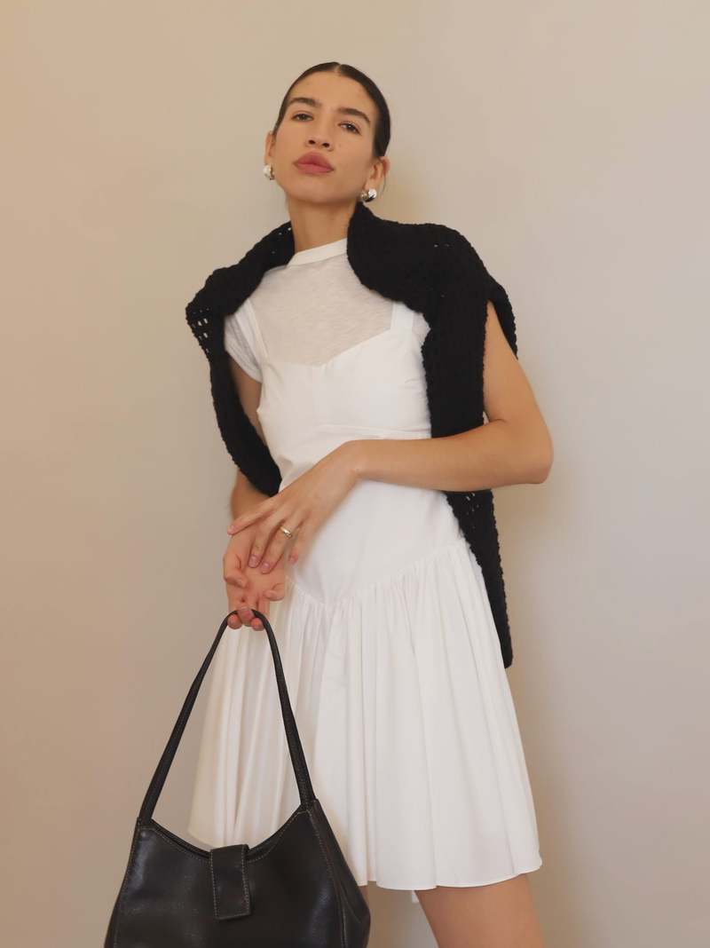 sachin and babi light blue dress The 13 best midi dresses to add to your wardrobe in 2024 main image 1