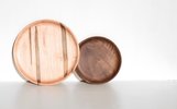 Mod Tribe Design Ambrosia Maple and Walnut Plate Set - Thumbnail 2