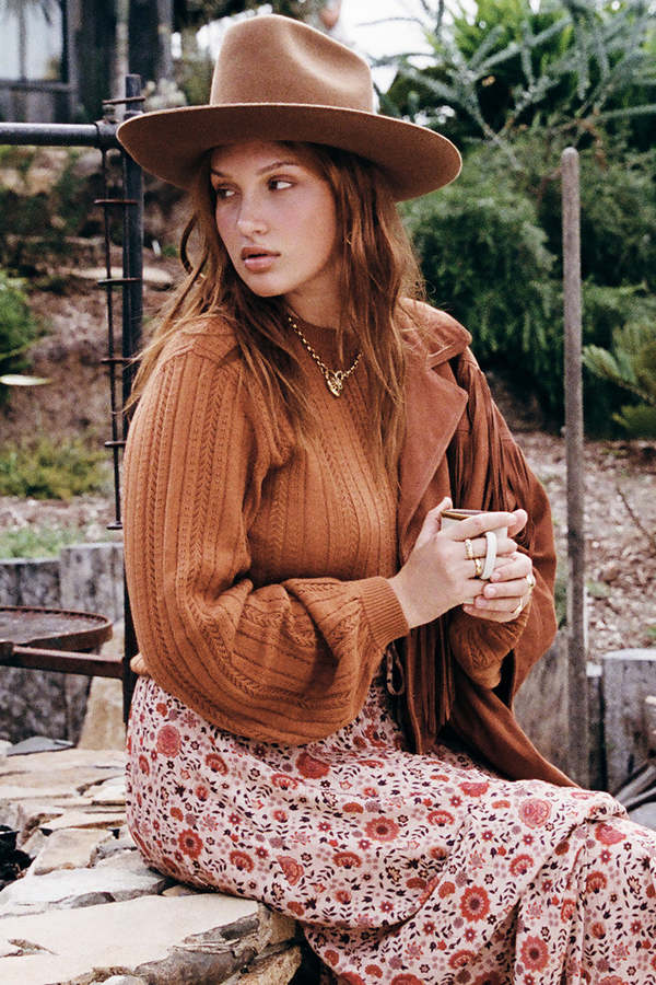 Ron Herman - ほぼ未使用Spell and the gypsy collective ニット SPELL & THE GYPSY COLLECTIVE Brooklyn Sweater - Ginger | Garmentory