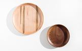 Mod Tribe Design Ambrosia Maple and Walnut Plate Set - Thumbnail 5