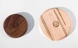 Mod Tribe Design Ambrosia Maple and Walnut Plate Set - Thumbnail 7