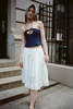 Sandy Liang Calico Skirt - White - Thumbnail 3