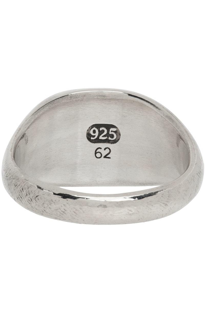 アクセサリー RRL Handmade StarRing Silver Signet Ring アクセサリー RRL Handmade StarRing Silver Signet Ring RRL