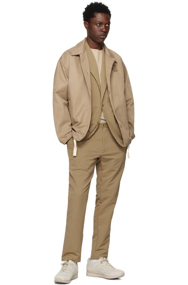 Nanamica Coach Jacket - Beige | Garmentory