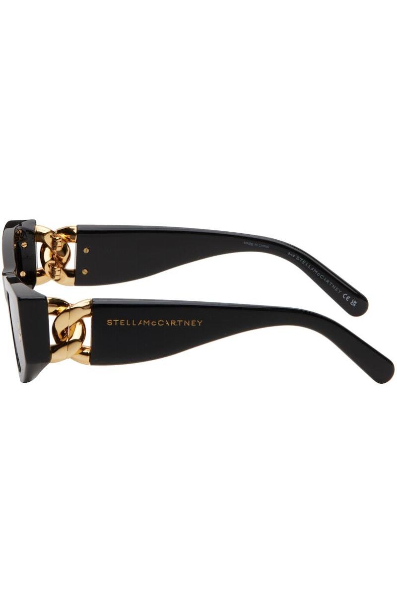 Stella McCartney Black Falabella Sunglasses | Garmentory display picture 2