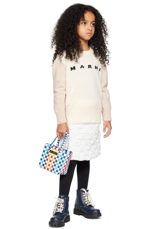 Kids Marni Micro Basket Tote - Multicolor | Garmentory