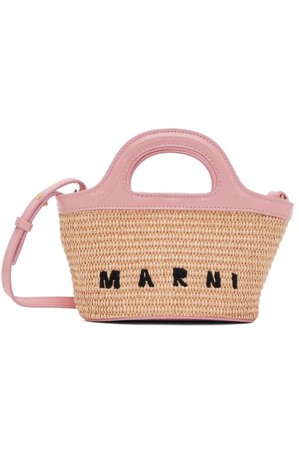 Kids Marni Micro Tropicalia Tote - Pink | Garmentory