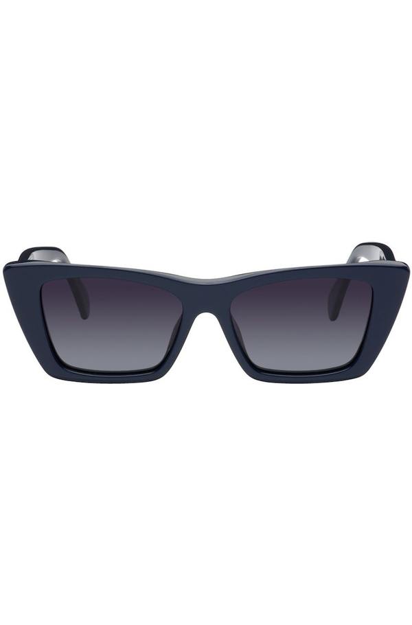 Anine Bing Levi Sunglasses - Navy | Garmentory display picture 2