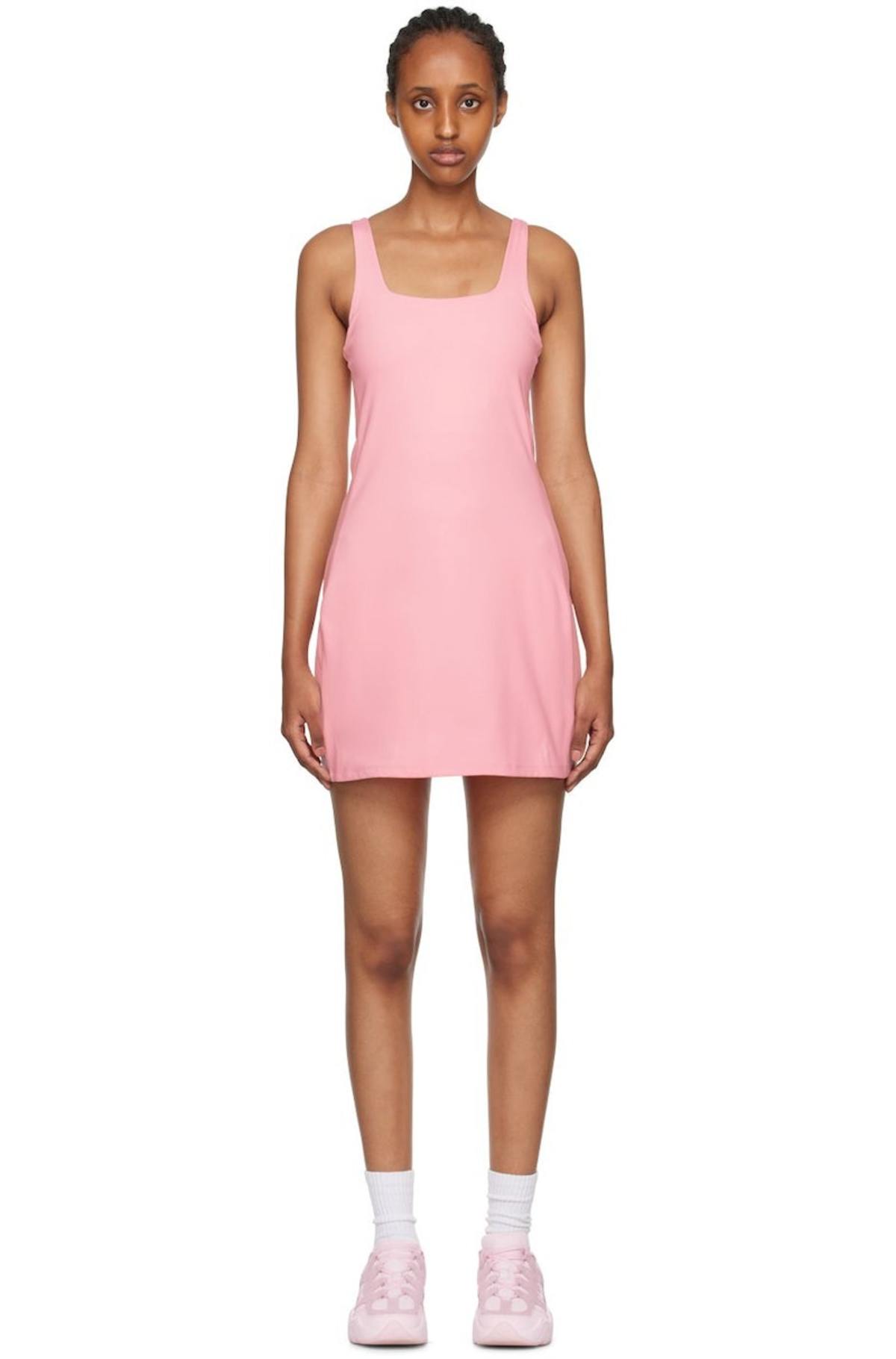 free people linen mini dress Beachside Cotton-Linen Mini Dress by free-est at Free People in Pink, Size: L