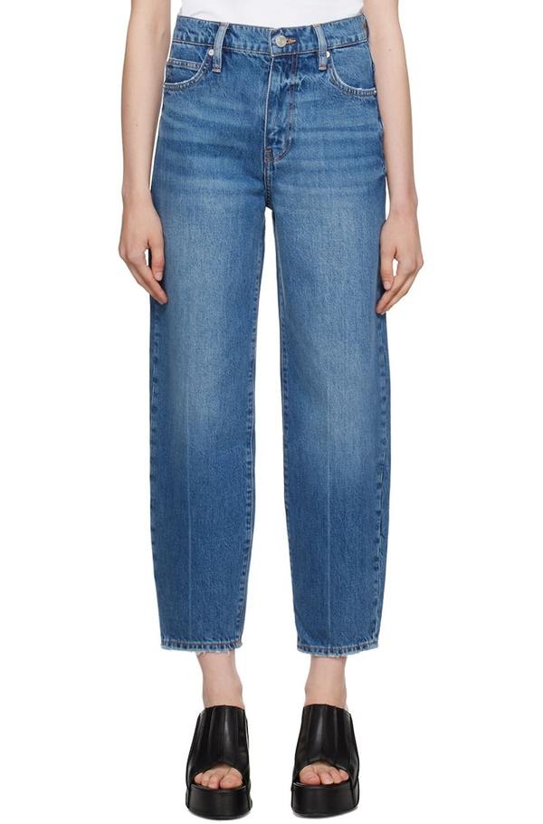 FRAME Barrel Jeans Blue Garmentory