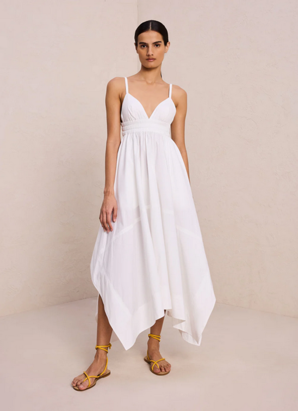 amoretu maxi dress Amoretu Lyocell Long Sleeve Contrast Logo Pattern Knitted Dress