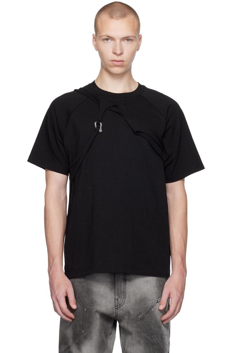 Heliot Emil Tephra T-Shirt - Black | Garmentory
