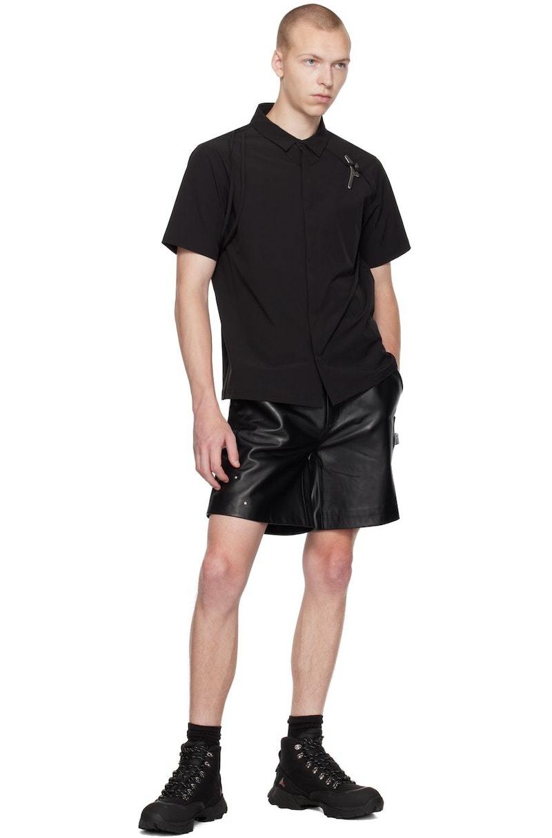 Heliot Emil Purulence Technical Shirt - Black | Garmentory