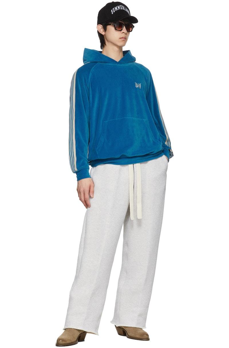 NEEDLES Track Hoodie - Blue | Garmentory