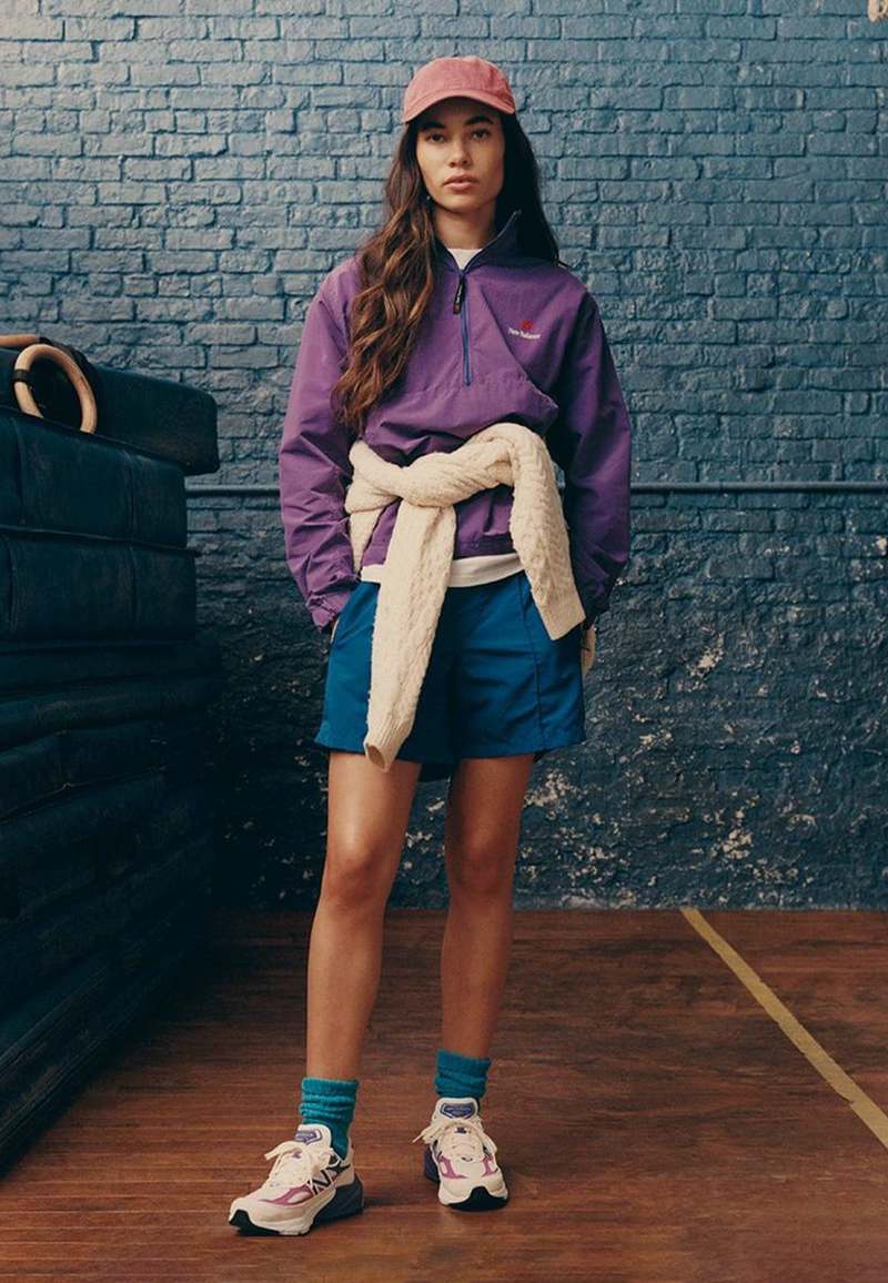 New Balance Quarter Zip Jacket Prism Purple Garmentory