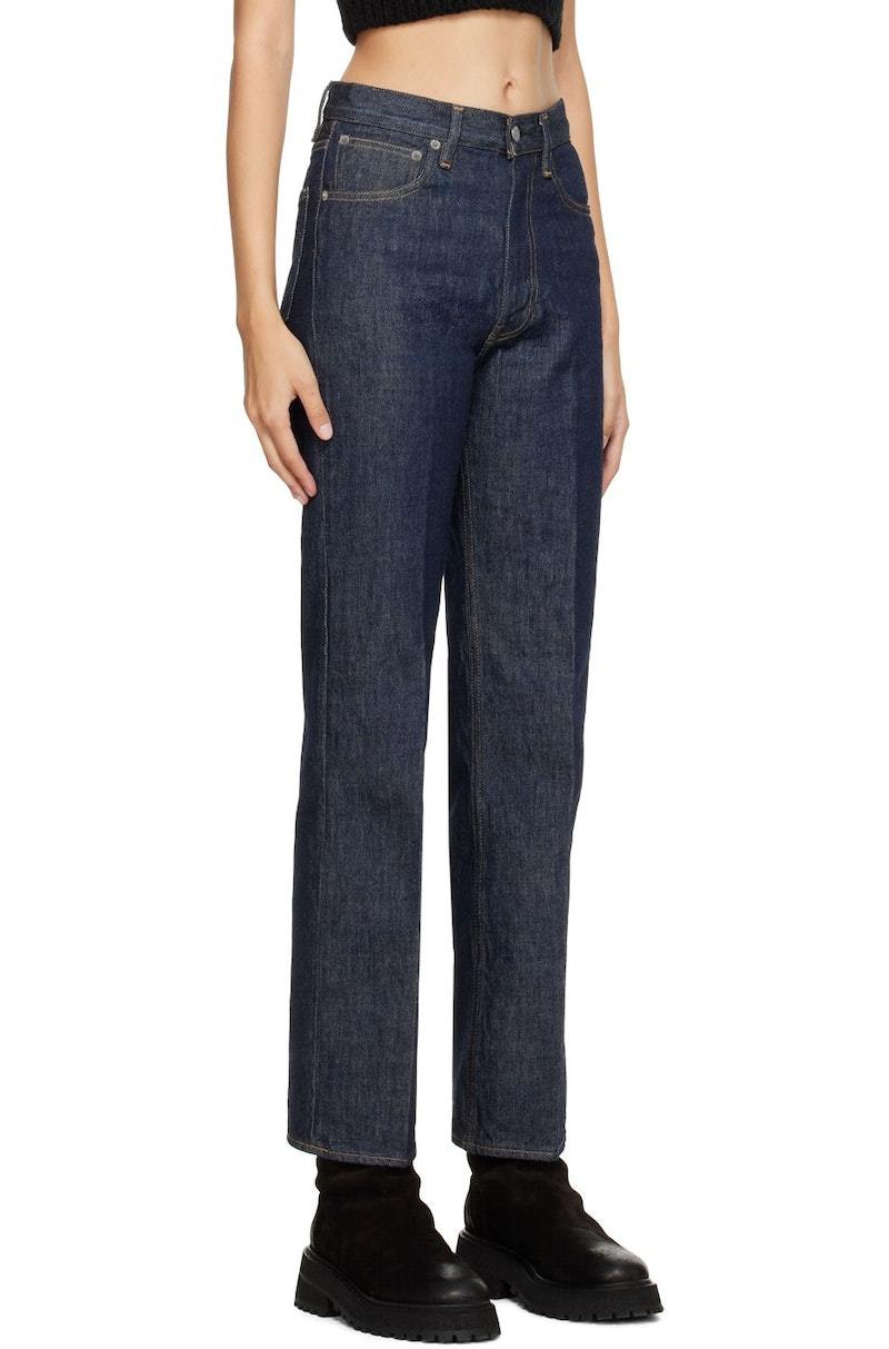 AURALEE Hard Twist Jeans - Blue | Garmentory