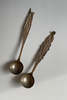 Set of 2 Latin American Folk Art Vintage Tea Spoons - Thumbnail 1