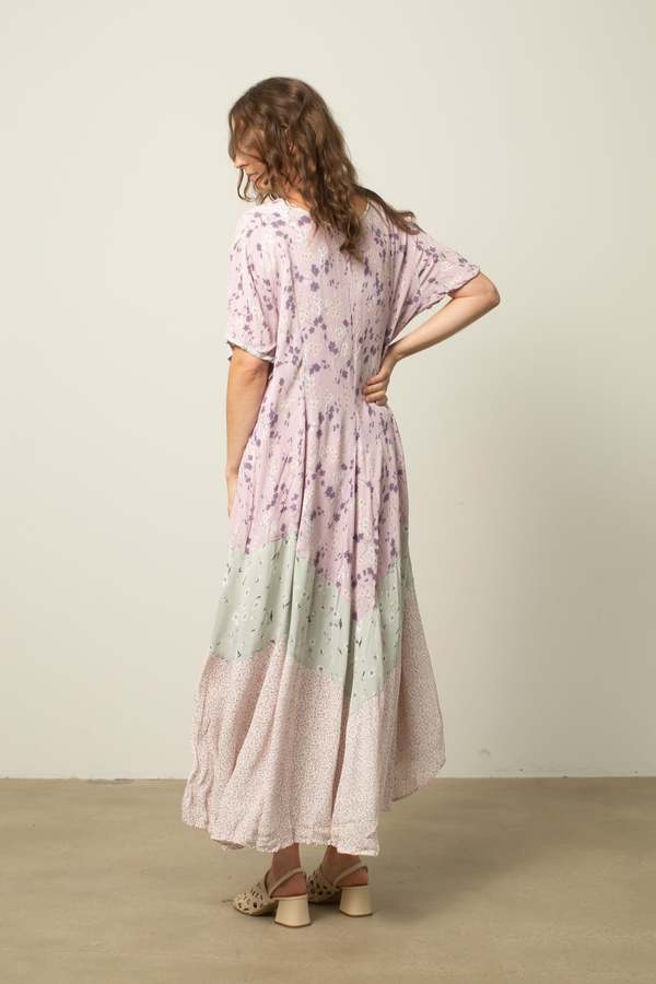 Preservation Vintage Floral Sun Dress - Purple | Garmentory