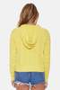 Blue&Cream Clay Cable Hoodie - Bright Yellow - Thumbnail 3