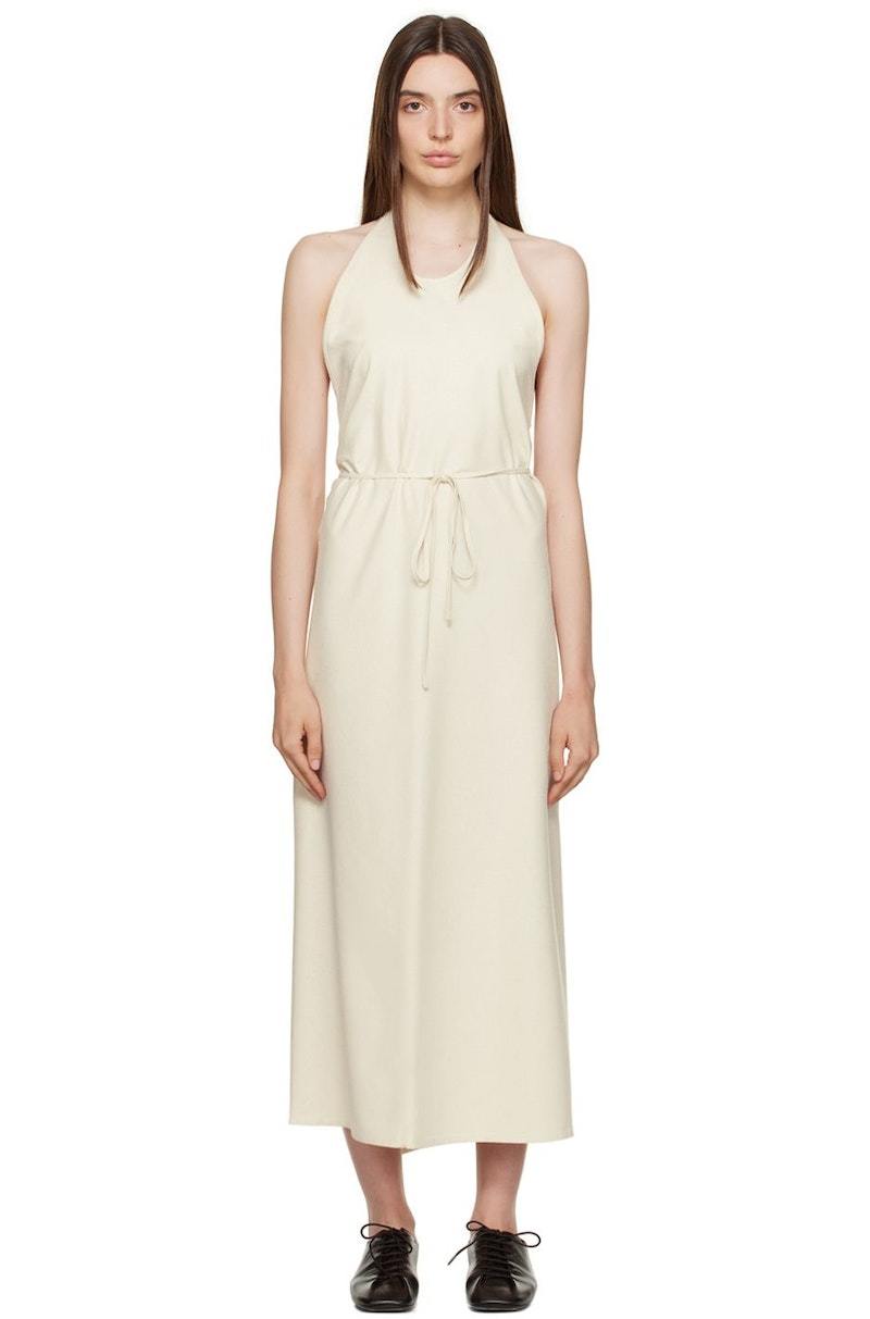 【関税込み】Baserange オフホワイト Apron マキシワンピース Baserange Apron Maxi Dress - Off White | Garmentory