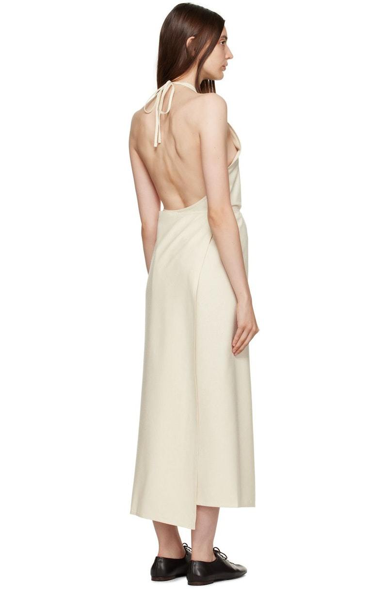 Baserange Apron Maxi Dress - Off White | Garmentory
