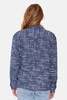 Blue&Cream Coco Tweed Overshirt - Blue Multi - Thumbnail 3