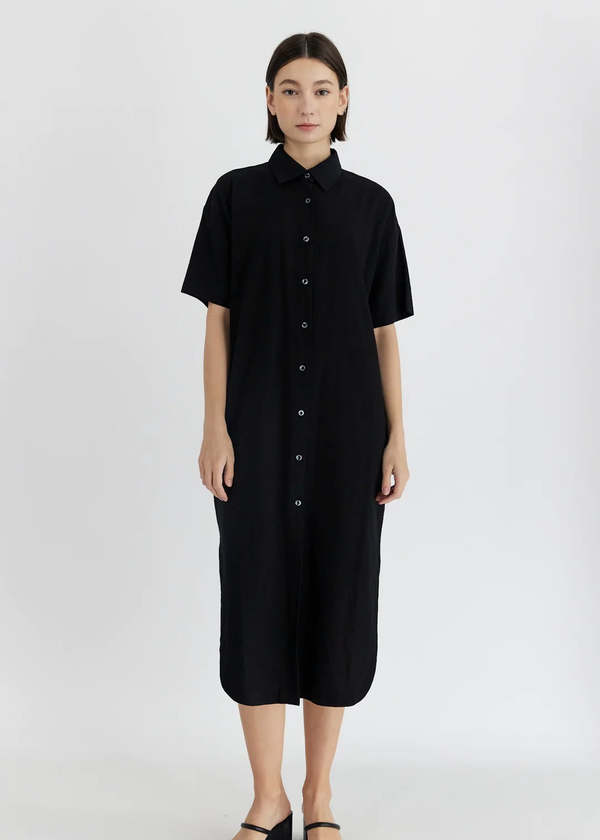 Mod Ref Olivia Linen Blend Dress | Garmentory