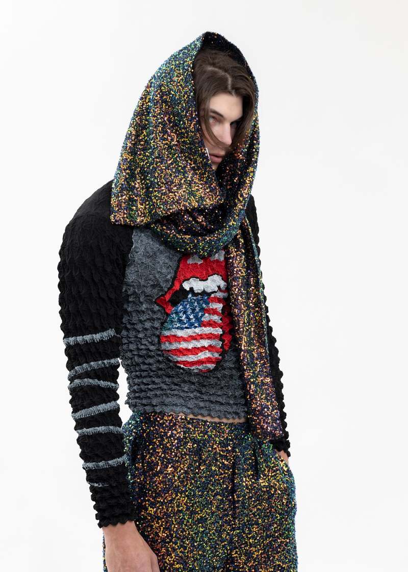 MASU 23ss disco scarf ディスコスカーフ MASU(エムエーエスユー)のDISCO SCARF(スカーフ)の通販｜PALETTE